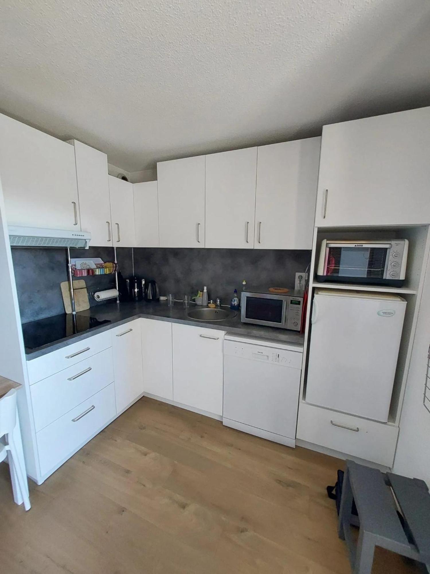 Appartement Confortable A L'Alpe D'Huez De 27 M² Avec Vue Montagne Exterior foto