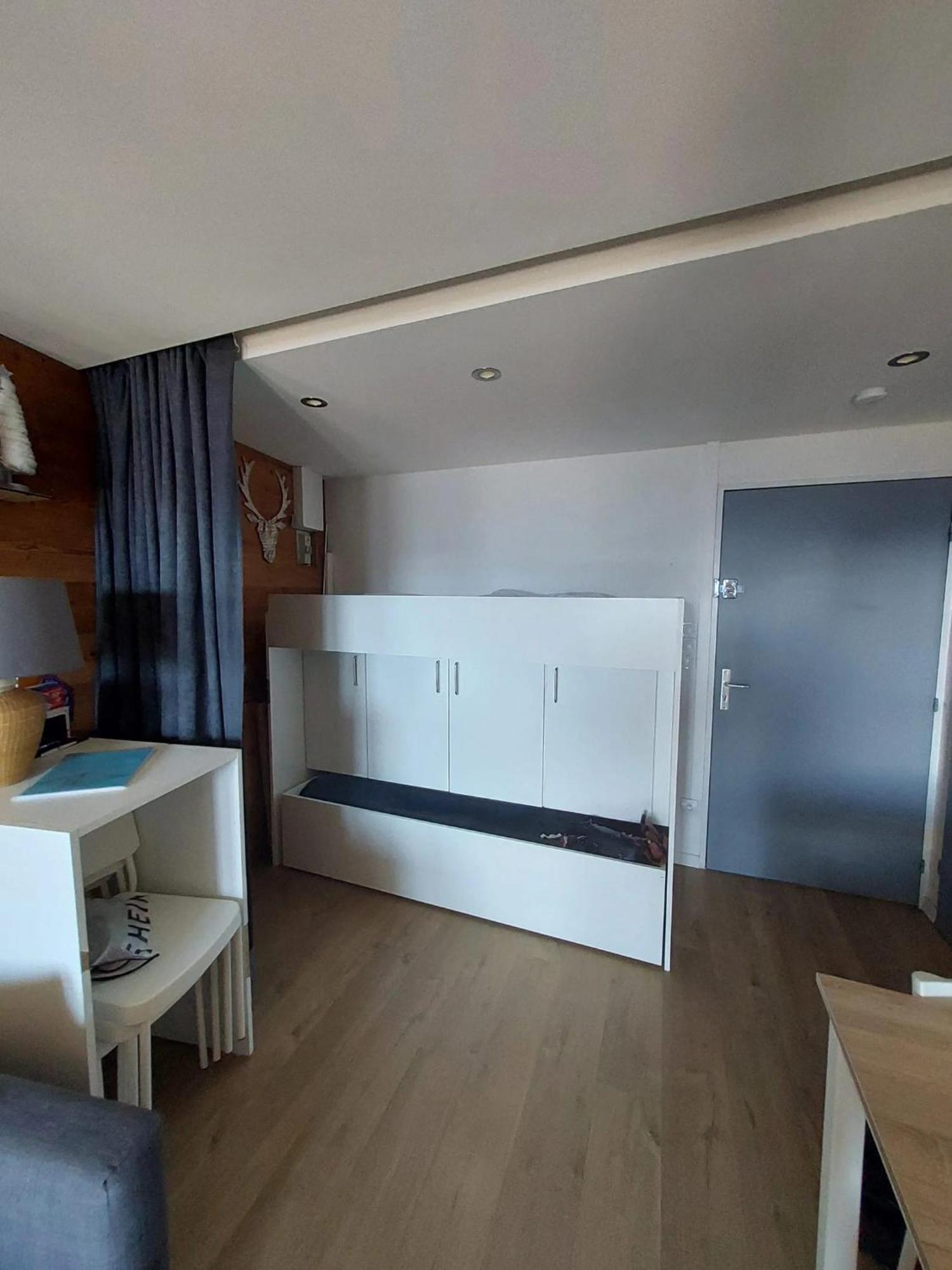 Appartement Confortable A L'Alpe D'Huez De 27 M² Avec Vue Montagne Exterior foto